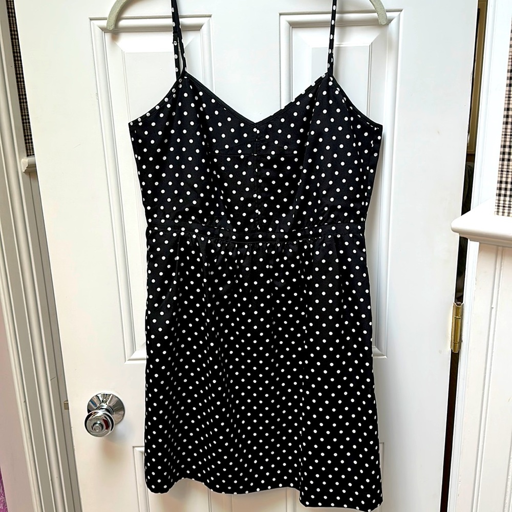 J Crew Polka Dot Shift Dress